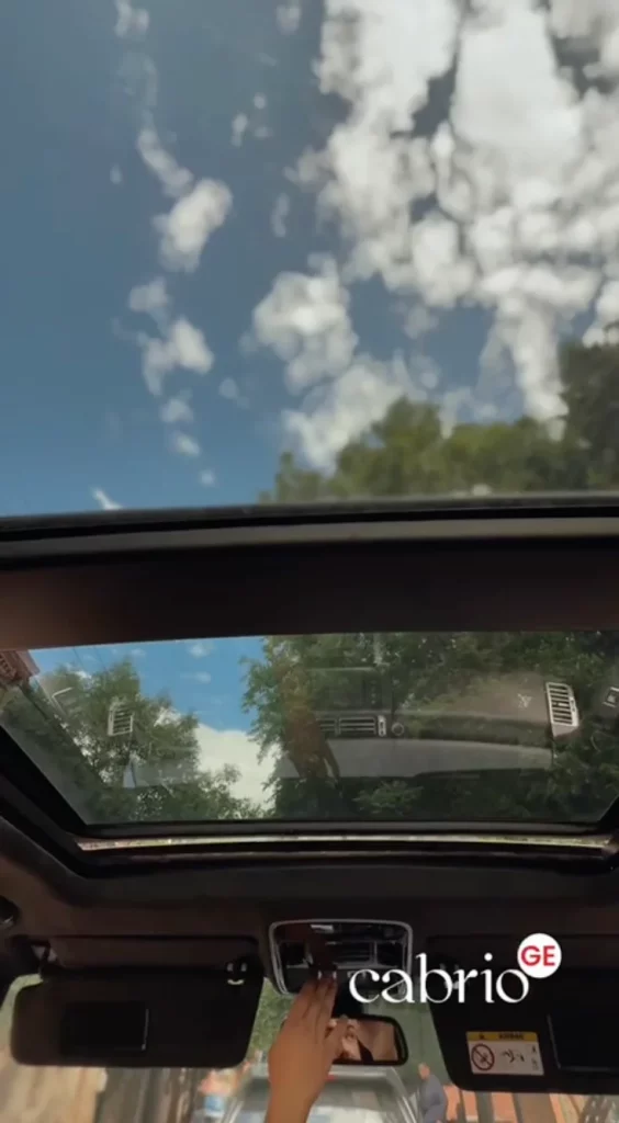 панорамная крыша Range Rover