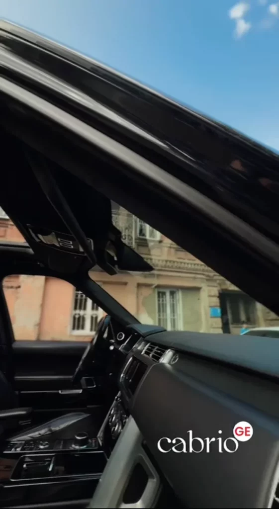 салон Range Rover